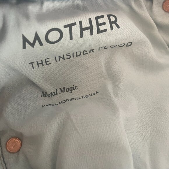 MOTHER SUPERIOR The Insider Flood Metal Magic Mid-Rise Baby Bootcut 29 EUC $359 - Picture 15 of 16